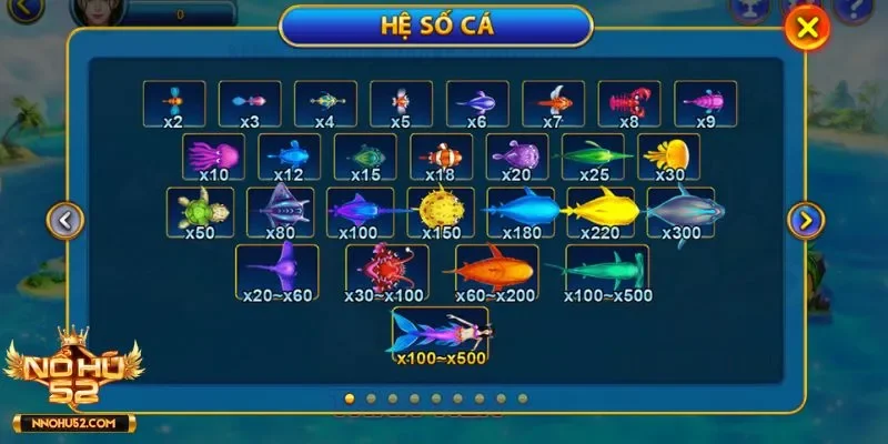 4 cái tên mà game thủ không thể bỏ qua nếu chơi bắn cá