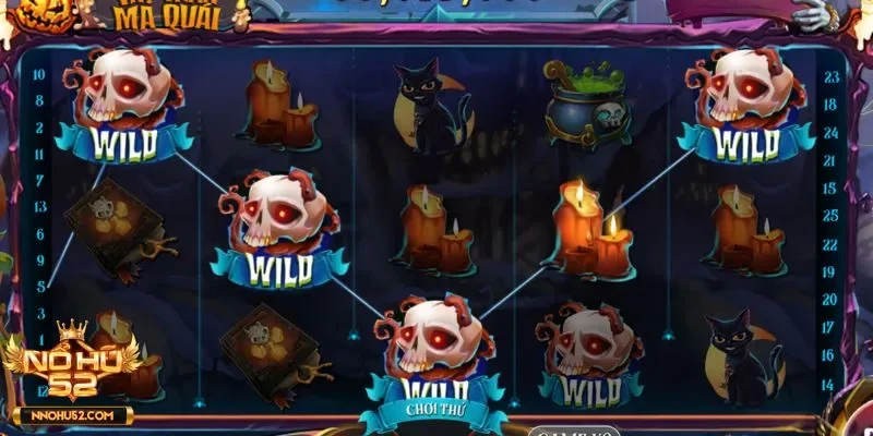 Các biểu tượng xuất hiện trong game nohu Thị trấn ma quái