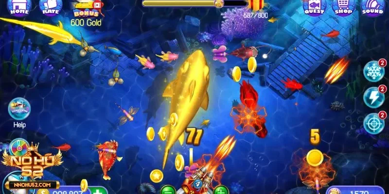 Góc bắn ảnh hưởng đến kết quả săn thưởng rất lớn