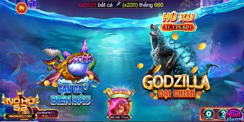 Thông tin về trò chơi bắn cá Thái Bình Dương Nohu